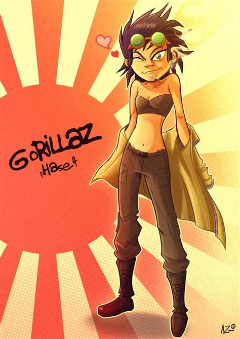 Noodle Phase 4 By Amaruzeichner On Deviantart Gorillaz Gorillaz