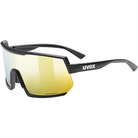 Uvex Lunettes Sportstyle Sunbee Black Matt Supravision Mirror