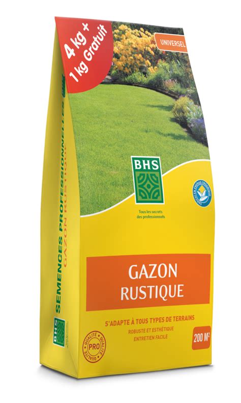 Gazon Rustique Bhs Origine France La Halle Aux Plantes