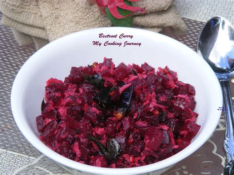 Beetroot Curry With Coconut My Cooking Journey