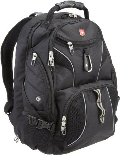 Swiss Gear Sa Black Tsa Friendly Scansmart Laptop Backpack Fits