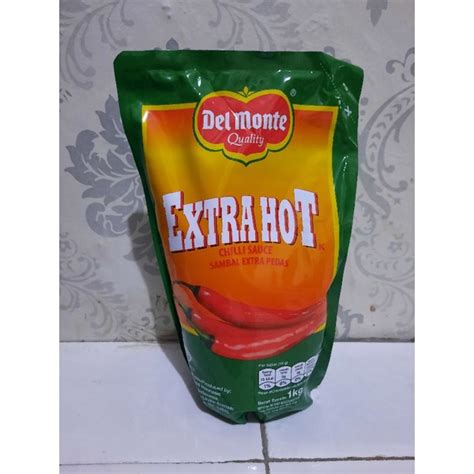 Jual DEL MONTE EXTRA HOT SAMBAL 1KG Shopee Indonesia