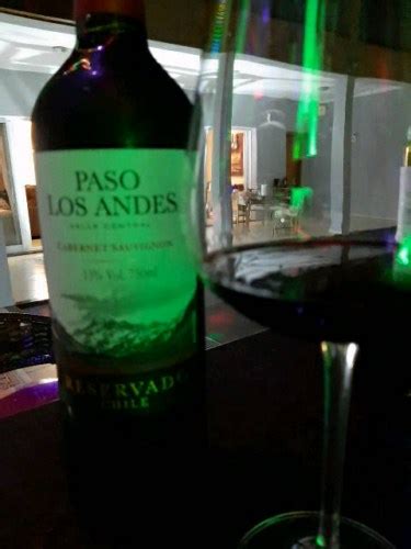 2019 Reservado Paso Los Andes Cabernet Sauvignon Vivino US