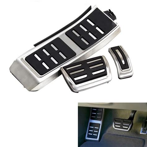 Yaquicka Car Automatic Gas Brake Foot Rest Pedals For Audi A B S Rs