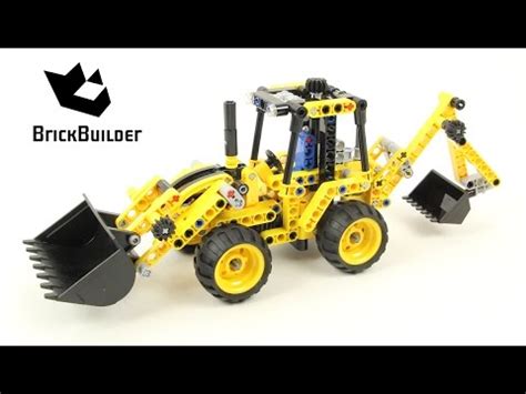 Lego Technic Mini Backhoe Loader Speed Build For Collecrors