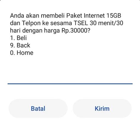 Paket Internet Combo Telkomsel 15GB Rp 35 Ribu Masa Berlaku 30 Hari