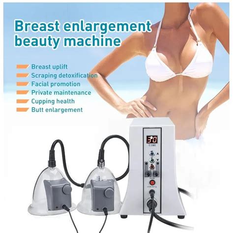 Electric Vacuum Therapy Permanent Breast Enlargement And Hip Lift Machine