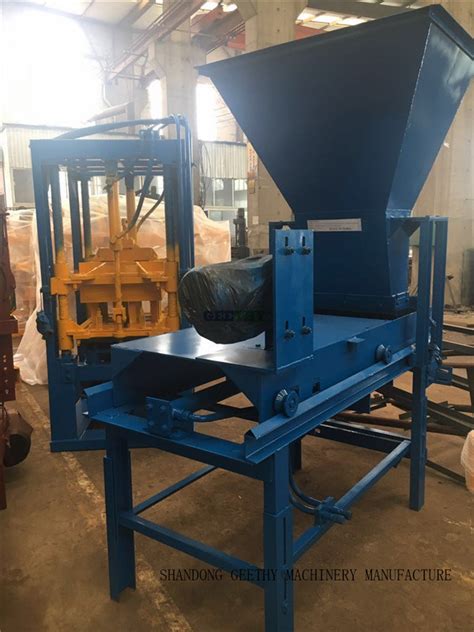 Qtf Hydraulic Paver Block Making Machine High Quality Qtf