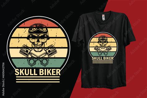 Vintage Bycycle Riders Just Ride Tshirt Design Free Vector Motorcycle