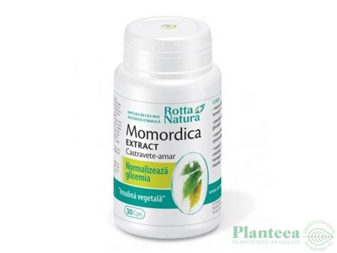 Momordica 200mg 30cps Rotta Natura Pret 17 7 Lei Planteea