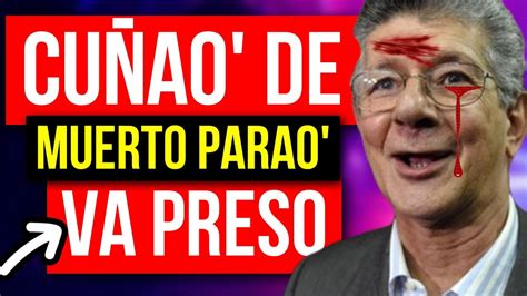 Cu Ado De Henry Ramos Allup El Se Or Francisco D Agostino Es