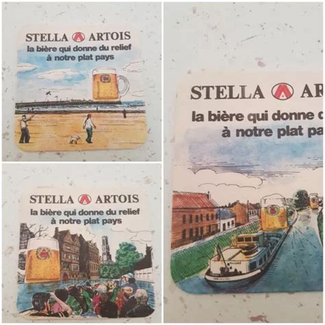 Sous Bocks Stella Artois La Bi Re Qui Donne Du Relief Notre Plat