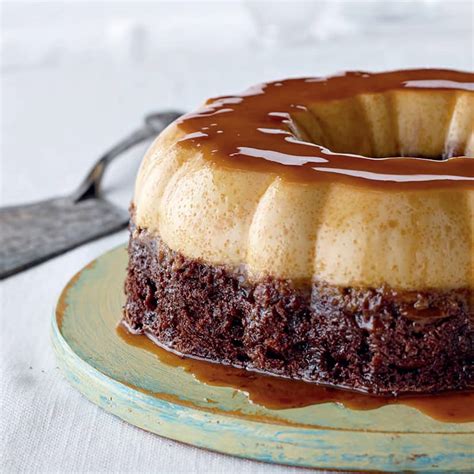 Recette De Chocoflan Au Caramel Coup De Pouce