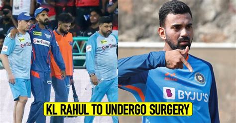 KL Rahul Officially Ruled Out Of IPL 2023 WTC Final Set To Undergo