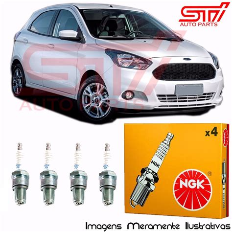 Jogo Vela Ignição Ngk Ltr7a 10 Ford Ka 1 5 16v Flex 14 16 R 84 00 em