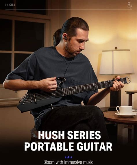 Donner HUSH I Guitar For Travel Portable Ultra Light And Quiet