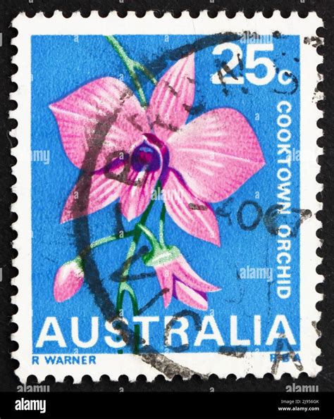 Australia Circa A Stamp Printed In The Australia Shows Cooktown