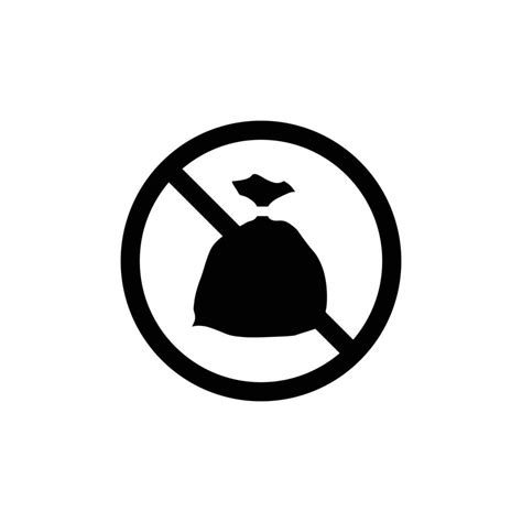 No Garbage Sign 49355470 Vector Art At Vecteezy