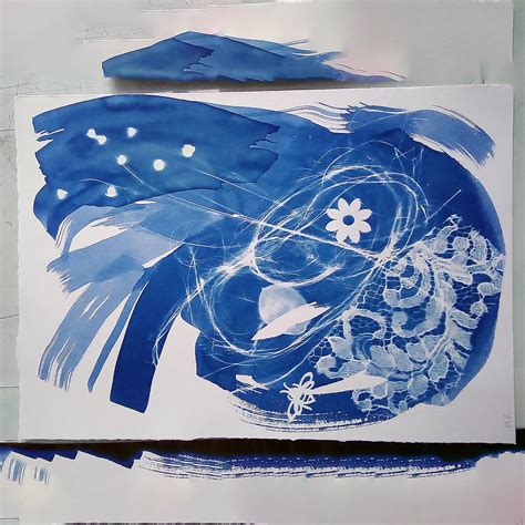 Cyanotype Printmaking With Flax Belfast Print Workshop