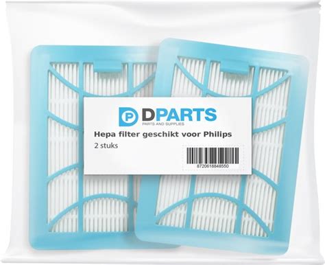 X Dparts Hepa Filter Geschikt Voor Philips Stofzuiger Hepafilter