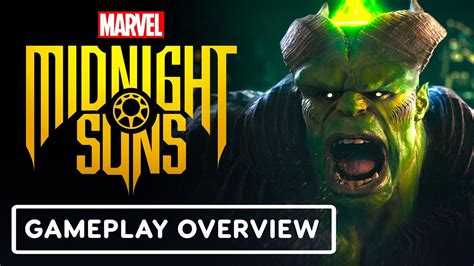 Marvel S Midnight Suns Hulk Gameplay Overview Youtube