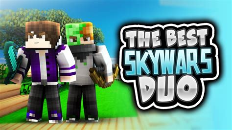 THE BEST MINECRAFT SKYWARS DUO YouTube