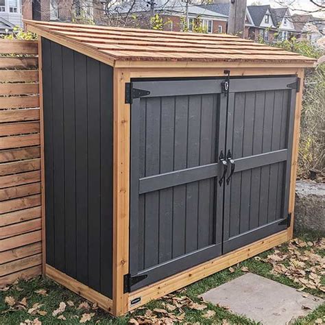 Redwood Sheds Sheds For Garbage Bins Recycling Bins And Green Bins