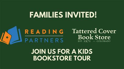 Kids Bookstore Tour with Reading Partners CO and Tattered Cover Colfax, Tattered Cover Colfax ...