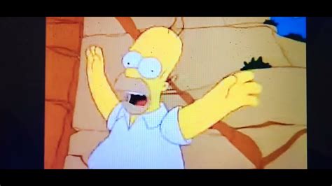 The Simpsons Gorge Jump Homer Gets Hurt And Go To The Hospital 🏥 Youtube