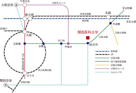 アクセス 関西医科大学 脳神経外科