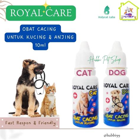 Jual Royal Care Cacing Obat Cacing Kucing Anjing 10 ML Shopee Indonesia