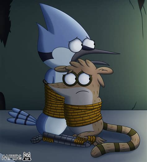 Mordecai And Rigby Tied Up By Sonic4392 On Deviantart