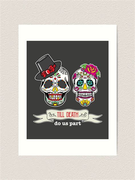 Skull Bride And Groom