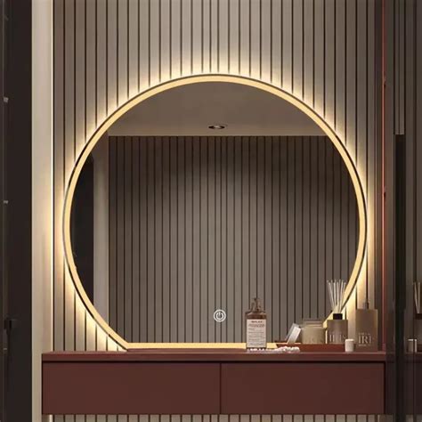 Mi Mirror Semi Circle Smart Led Moon Mirror Mi Mirror