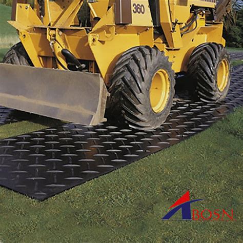 Abosn Black Color Mm Thick Hdpe Material Extrude Ground Access Mat