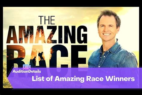 List of Amazing Race Winners (Season 1 – 33)