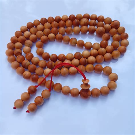 108 8 Mm Beads Buddhist Prayer Beads Thuja Wood Thuja Occidentalis Etsy