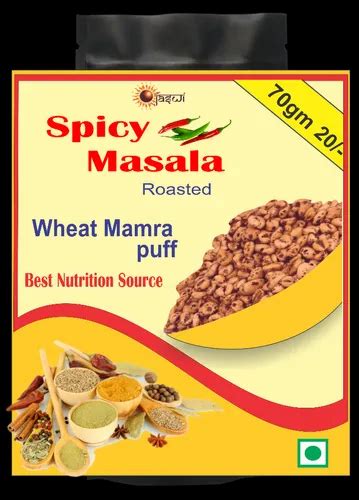 Ojaswi Wheat Puff Spicy Masala Flavor Packaging Size G At Rs