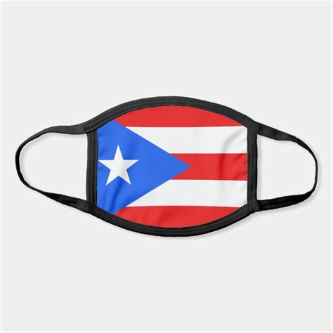 Puerto Rico Flag Face Mask | Zazzle.com