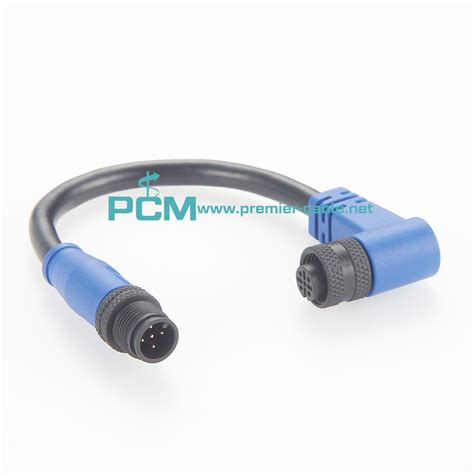 Buy Wholesale China M Right Angle Pin Canopen Devicenet Cable