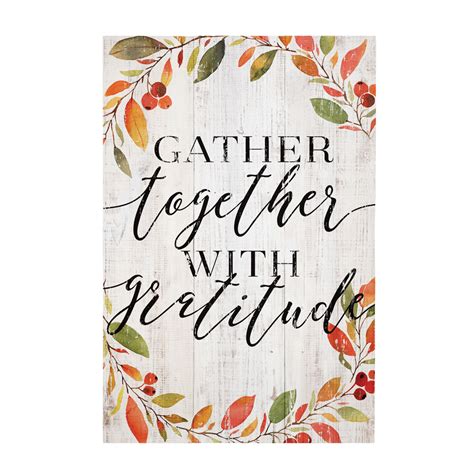 Gather Together Wood Sign – Salty Home