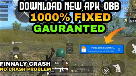 New OBB 100 WORKING NO MORE CRASH PUBG LITE CRASH PROBLEM FIXED