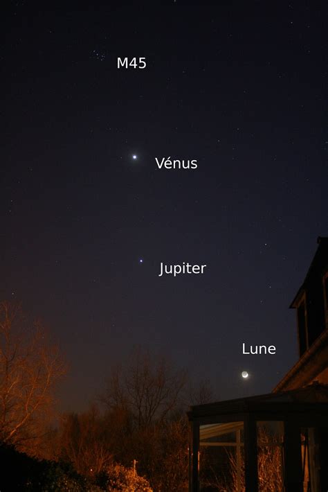 Weblog De Philippe Roux Conjonction Lune Vénus Jupiter