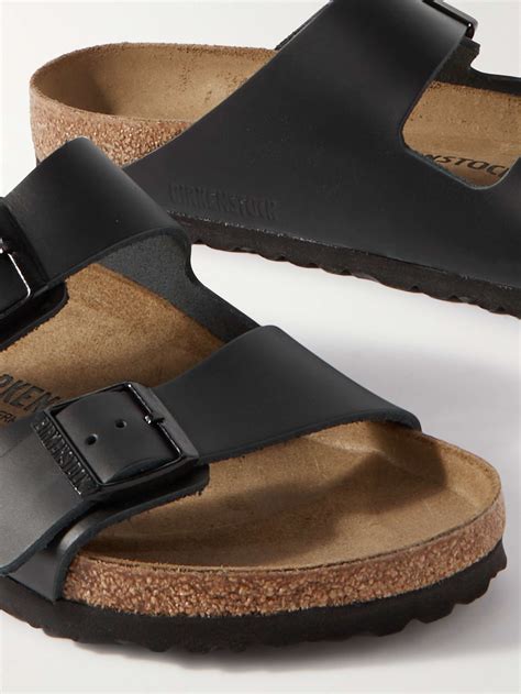 Birkenstock Arizona Leather Sandals For Men Mr Porter