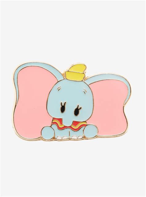 Loungefly Disney Dumbo Chibi Dumbo Enamel Pin Boxlunch Exclusive