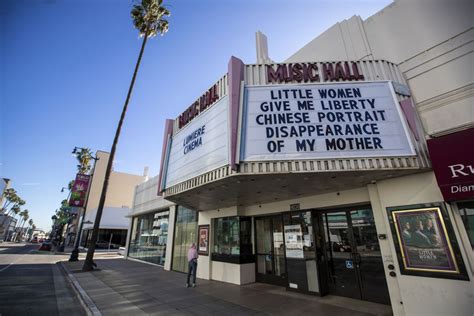 Lumiere Cinema at the Music Hall in Beverly Hills gets new life - Los Angeles Times