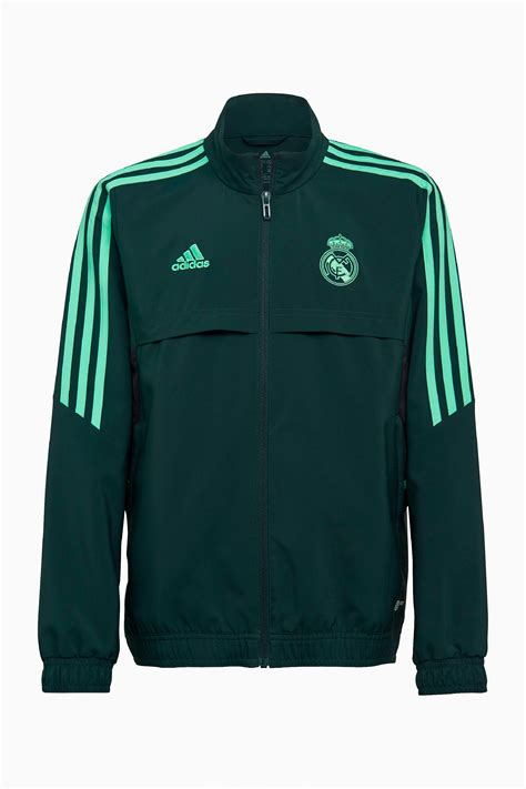 Bluza Adidas Real Madryt Presentation Junior Zielony Buty