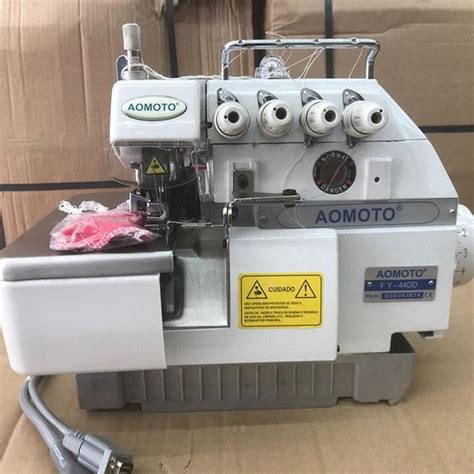 Máquina de Costura Overlock Ponto Cadeia Direct Drive Aomoto Yamata