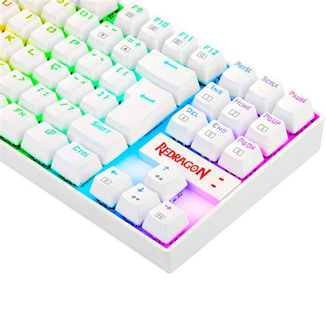 Teclado Gamer Redragon Kumara K552 Rainbow Tkl Rgb Teclado Mecánico Switch Blue Alámbrico