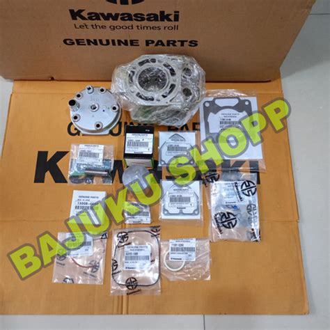 Jual Paket Komplit Blok Seher Head Piston B Ring Ninja Rr R Ss